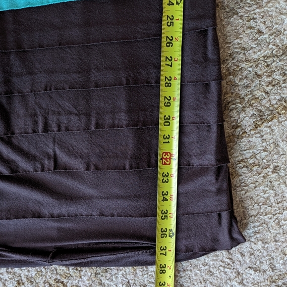 Allen B By Allen Schwartz Womens Multicolor Colorblock Sheath Dress Size Small - Picture 6 of 6